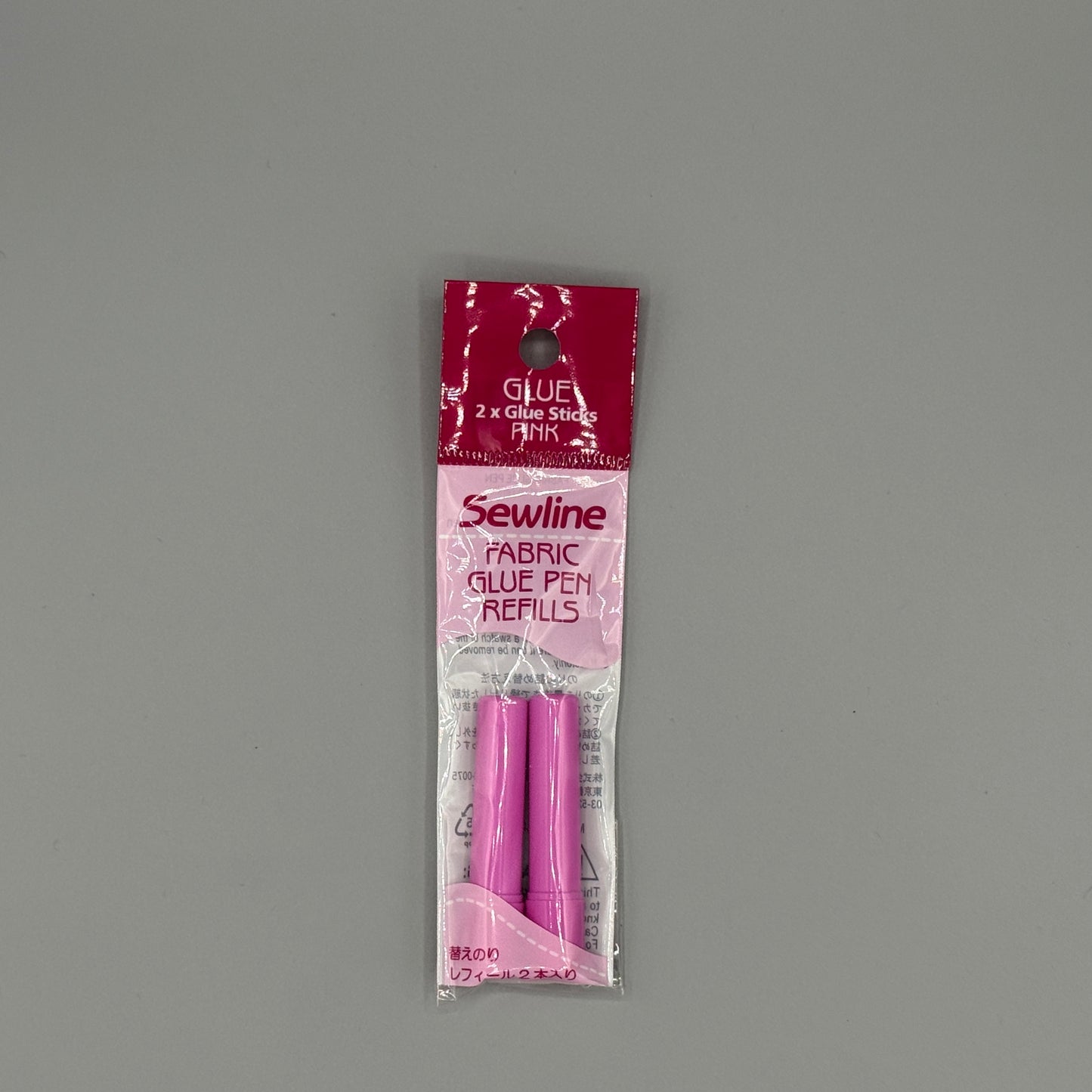 Sewline - 2x Glue Pen Refills Pink