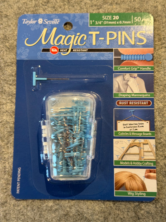 Magic T-Pins - Taylor Seville Size 20 31mm x 0,7mm 50 Stück