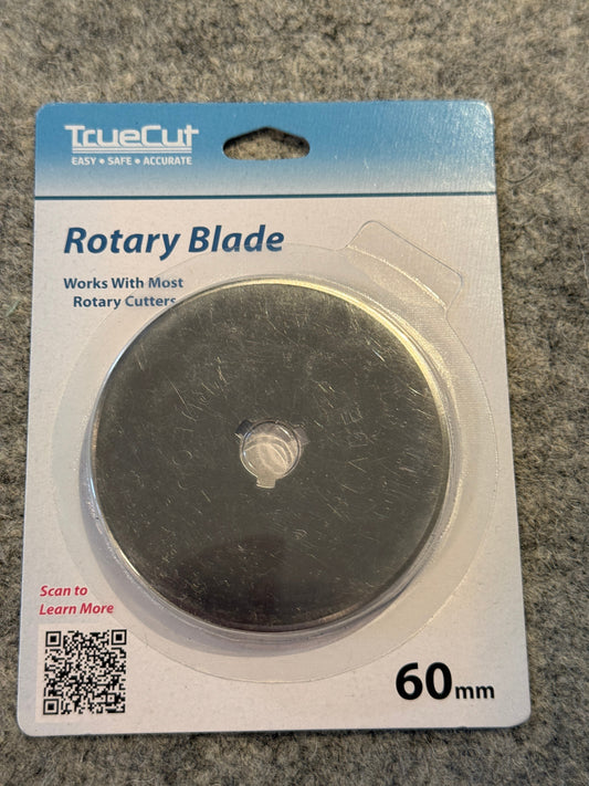 Ersatzklinge für Rollschneider von TrueCut 60mm (1 Stück)