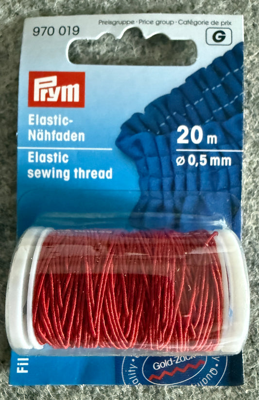 Prym Elastic-Nähfaden z.B. zum Smoken von Stoff - viele verschiedene Farben
