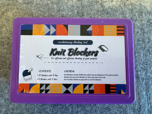 Blocker Pins - Kammnadeln 20 Stück, pink
