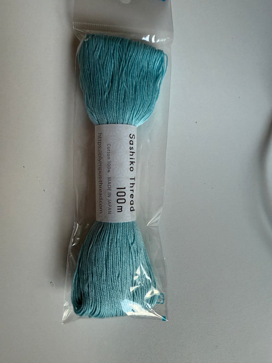 Original Sashiko Garn unifarben Japan 100m Olympus Thread verschiedene Farben