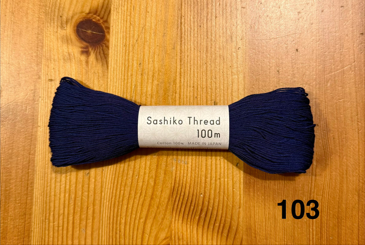 Original Sashiko Garn unifarben Japan 100m Olympus Thread verschiedene Farben