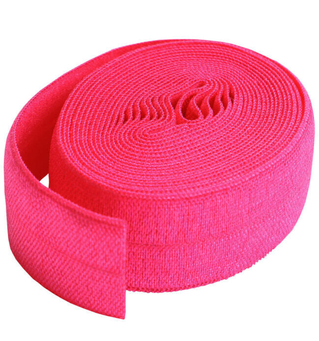 Fold Over Elastic, 2 cm breit. dehnbares Einfassband by Annie viele Farben
