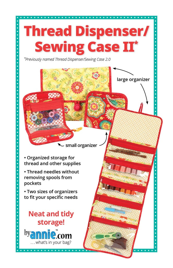 Thread Dispenser / Sewing Case - by Annie - Tasche ideal zum Transport von Nähgarn
