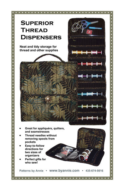Superior Thread Dispensers - by Annie - Tasche ideal zum Transport von Nähgarn