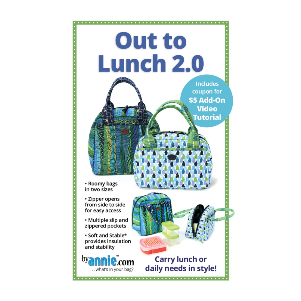 Out for Lunch 2.0 Anleitung Nähen Tasche ByAnnie Patterns By Annie Handtasche