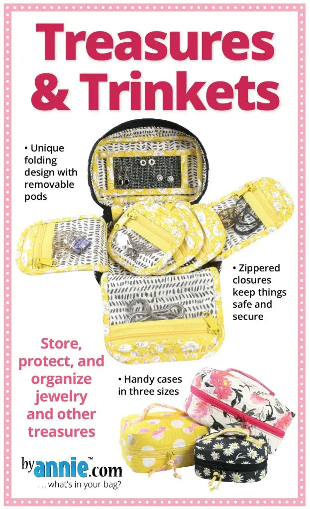 Anleitung Treasures & Trinkets by Annie Praktischer Falt-Organizer von ByAnnie