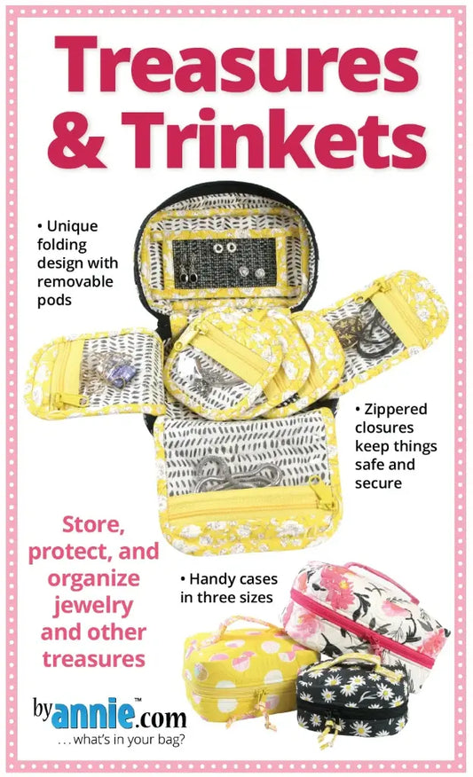 Anleitung Treasures & Trinkets by Annie Praktischer Falt-Organizer von ByAnnie