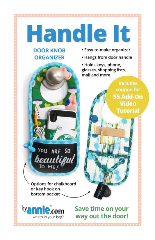 Anleitung Handle It von by Annie praktische Organizer für Türklinke, Handtasche