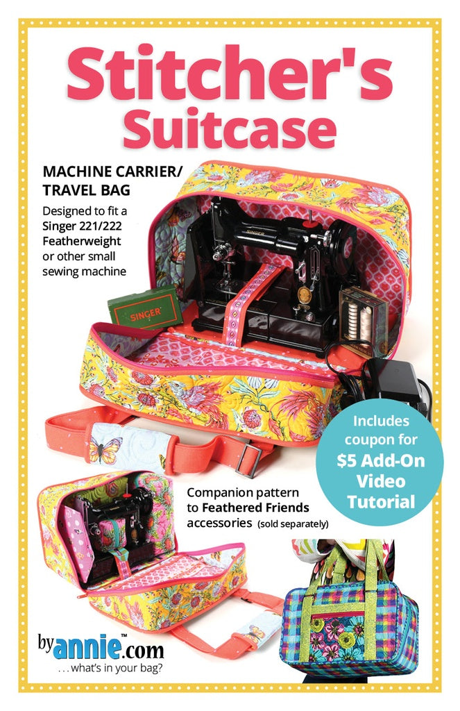 Stitcher´s Suitcase Anleitung Nähen Tasche ByAnnie Patterns By Annie Organizer