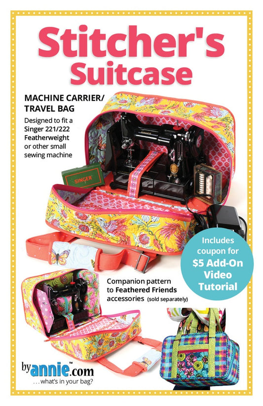 Stitcher´s Suitcase Anleitung Nähen Tasche ByAnnie Patterns By Annie Organizer