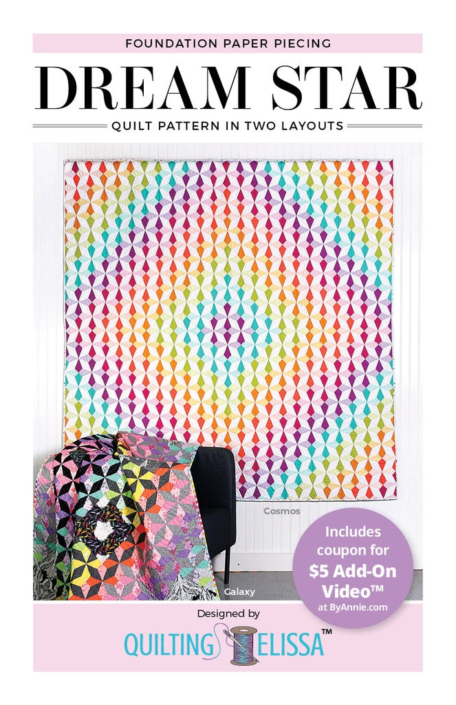 Dream Star Quilt Anleitung Nähen Quilt ByAnnie Patterns By Annie