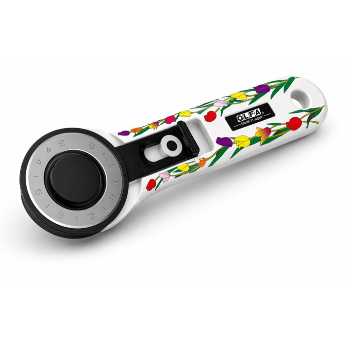 OLFA Rotary Cutter 45mm - TULIP, Olfa Limited Edition besonderes Design VORBESTELLUNG