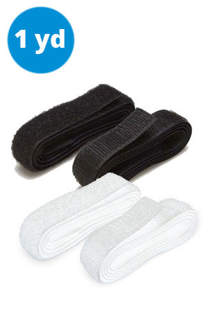 byAnnie Hook and Lopp Fastener - Klettband zum Annähen verschiedene Längen und Farben