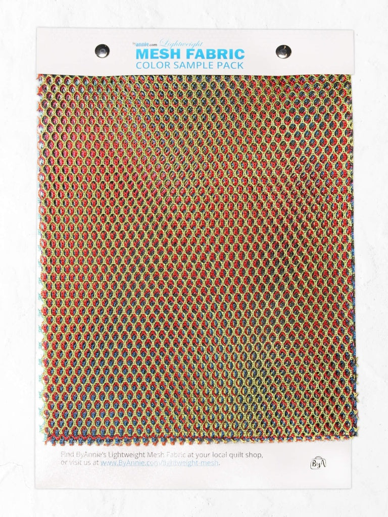 by annie - Mesh Fabric - Color Sample Pack - Musterblock