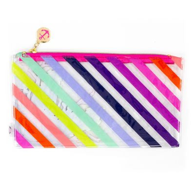 Tula Pink Floral Reef Projekt Tasche  Pencil Pouch 10x5,5 Inch 26x14 cm #TPXSFR