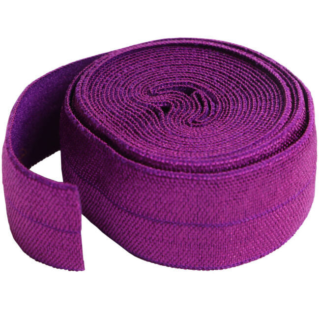 Fold Over Elastic, 2 cm breit. dehnbares Einfassband by Annie viele Farben