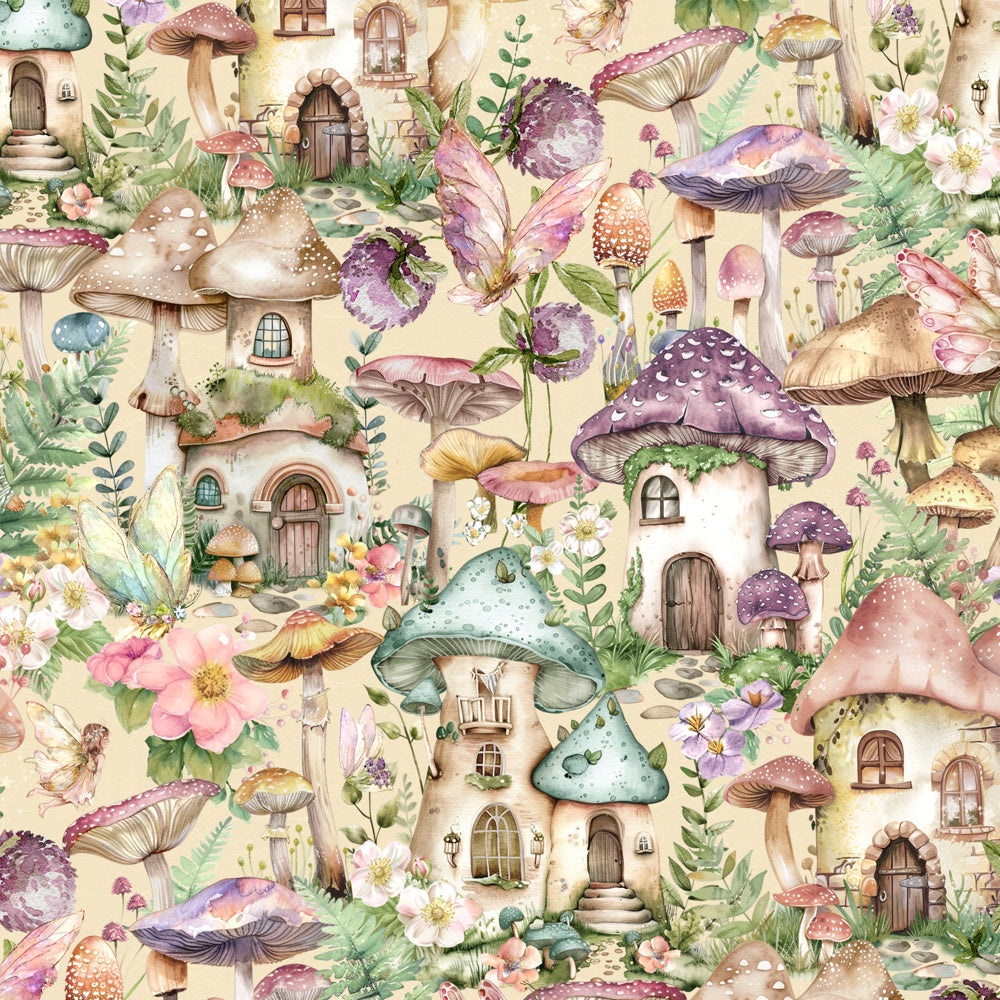 10 Inch Charm Pack Layer Cake „FAIRY BOUTIQUE“ 42 Stück 100% Cotton Baumwolle