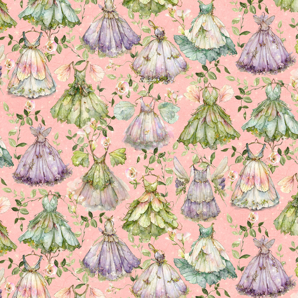 10 Inch Charm Pack Layer Cake „FAIRY BOUTIQUE“ 42 Stück 100% Cotton Baumwolle