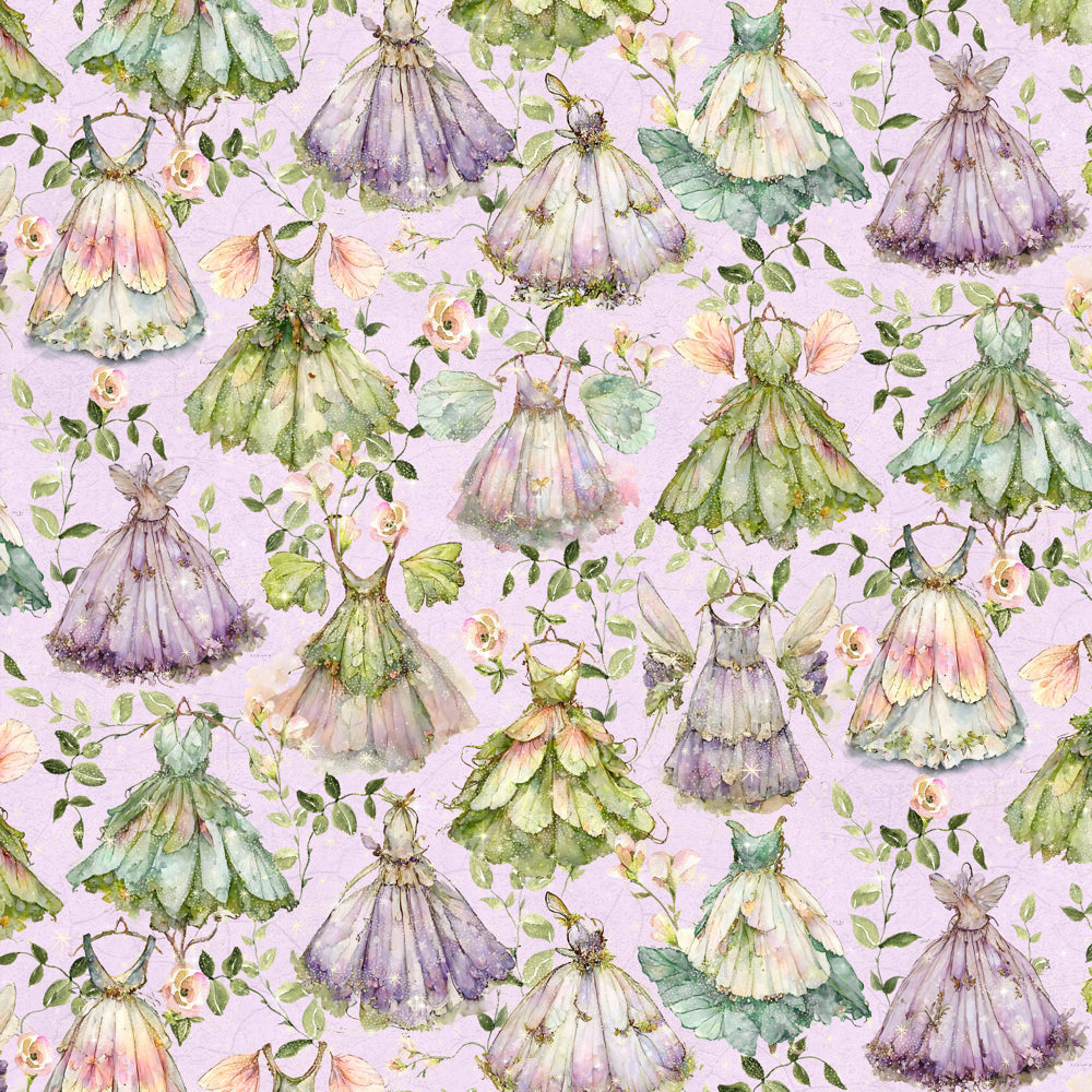 10 Inch Charm Pack Layer Cake „FAIRY BOUTIQUE“ 42 Stück 100% Cotton Baumwolle