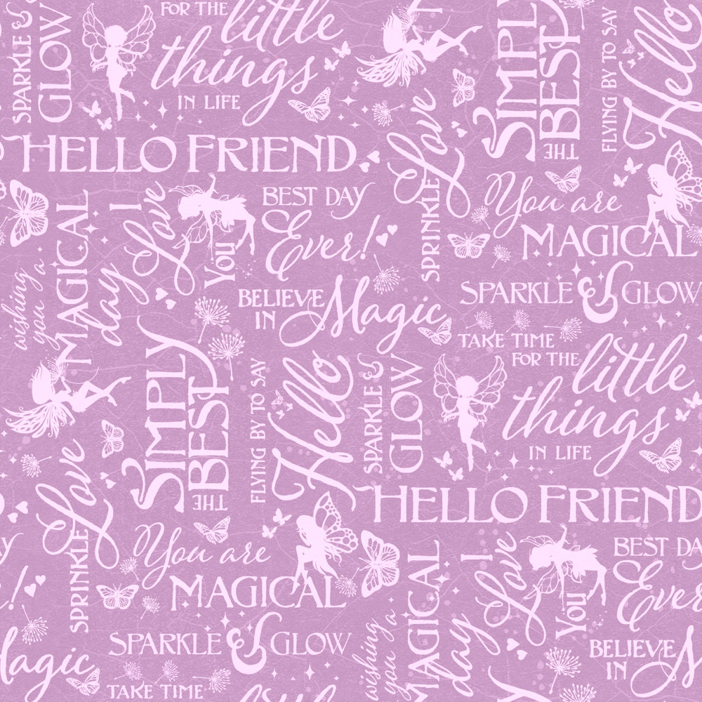 10 Inch Charm Pack Layer Cake „FAIRY BOUTIQUE“ 42 Stück 100% Cotton Baumwolle