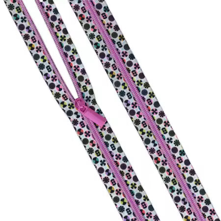 Sallie Tomato - Tula Pink - Reißverschluss zu Prince Charming 3 Yards 9 Zipper Pulls