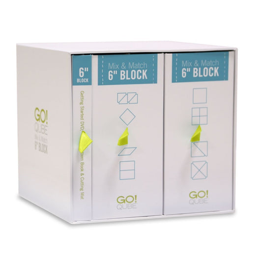 Accuquilt GO! Mix und Match Qube 6 inch (15,24 cm) Stanzformen