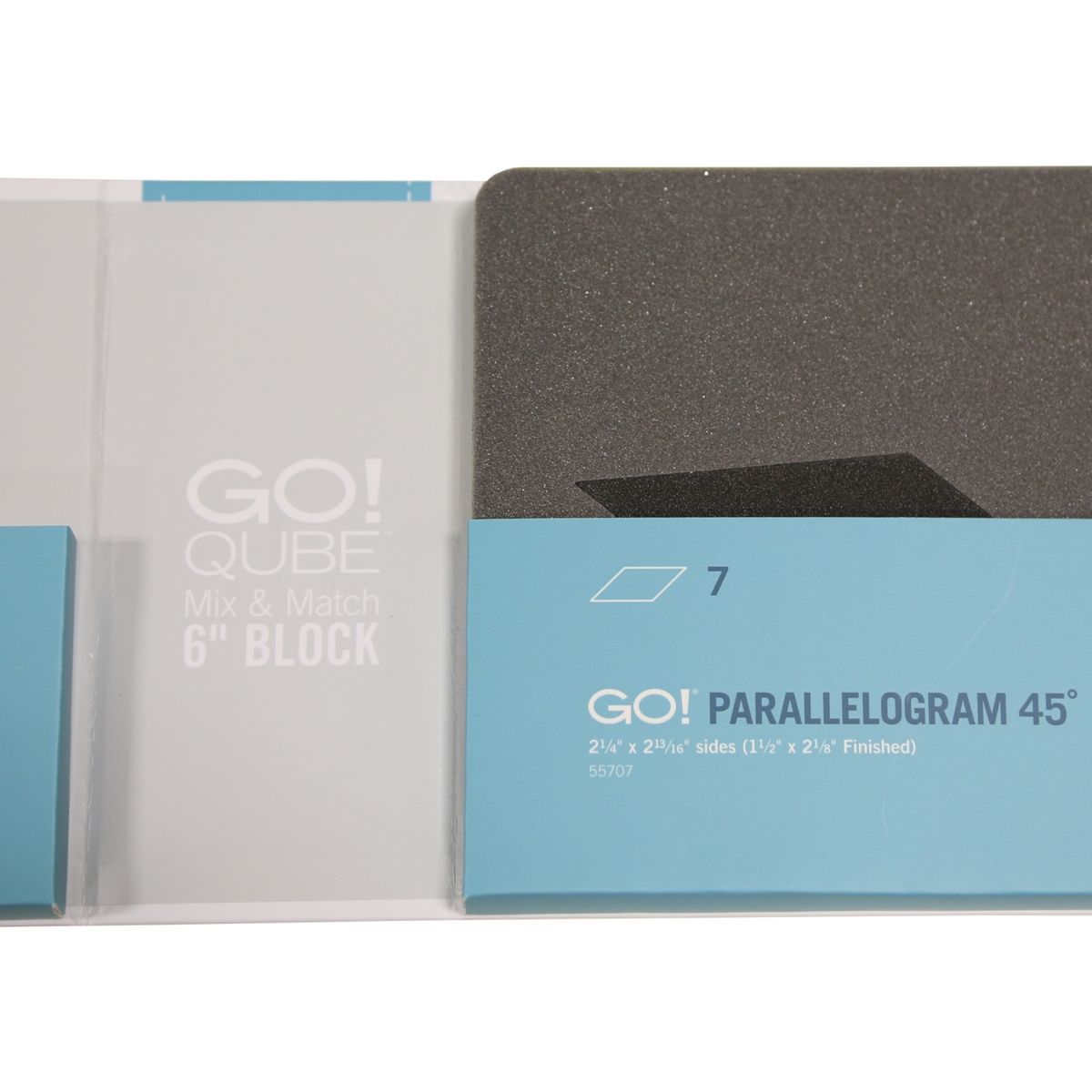 Accuquilt GO! Mix und Match Qube 6 inch (15,24 cm) Stanzformen