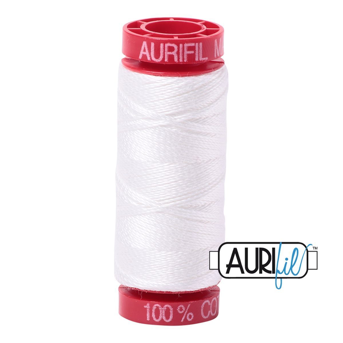 AURIfil Nähgarn MK12WT Lauflänge 50m, 100% Baumwolle, verschiedene Farben