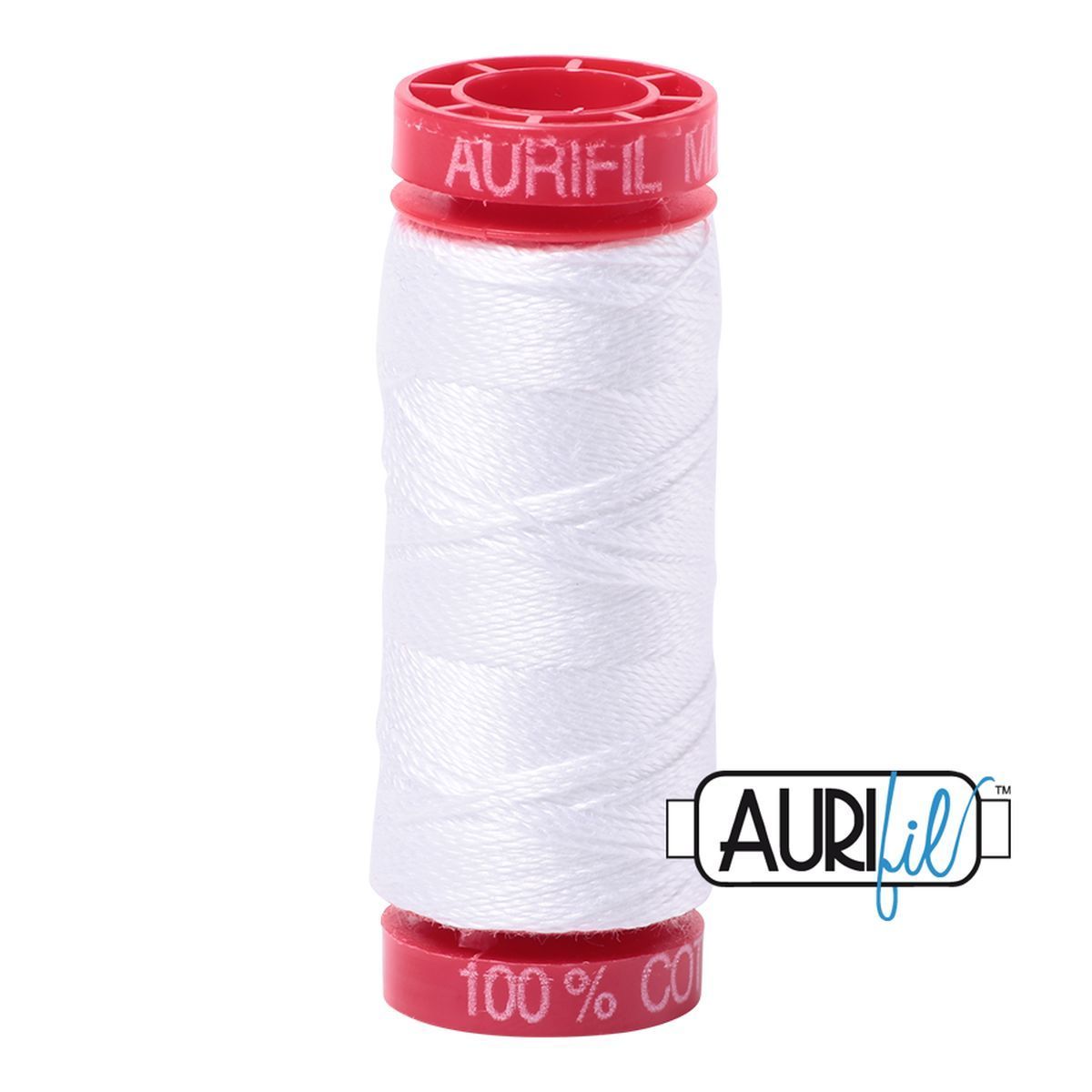AURIfil Nähgarn MK12WT Lauflänge 50m, 100% Baumwolle, verschiedene Farben