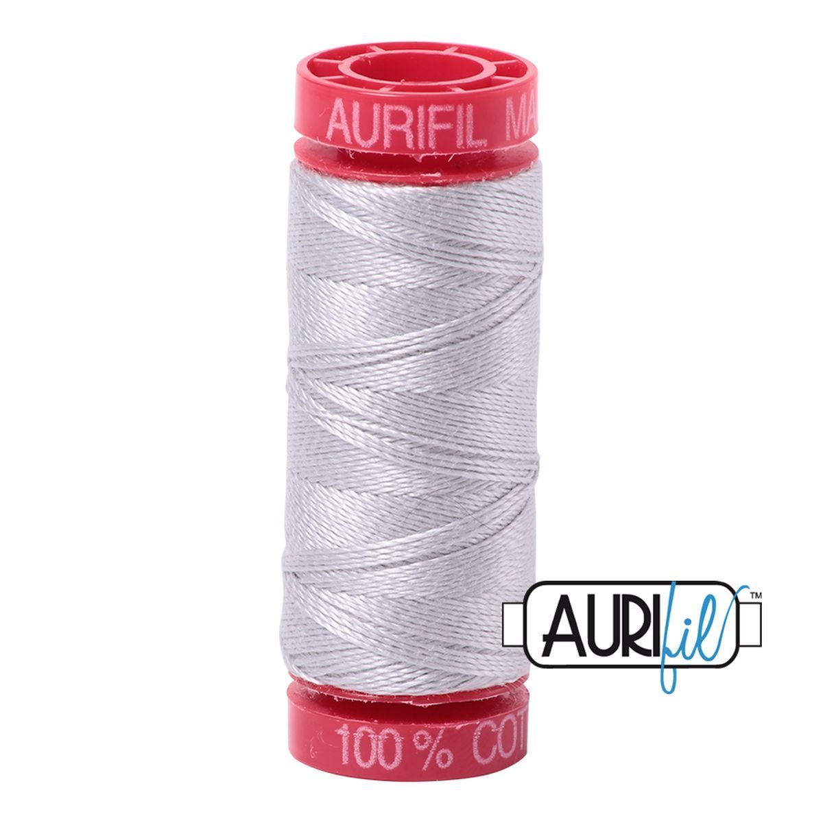 AURIfil Nähgarn MK12WT Lauflänge 50m, 100% Baumwolle, verschiedene Farben