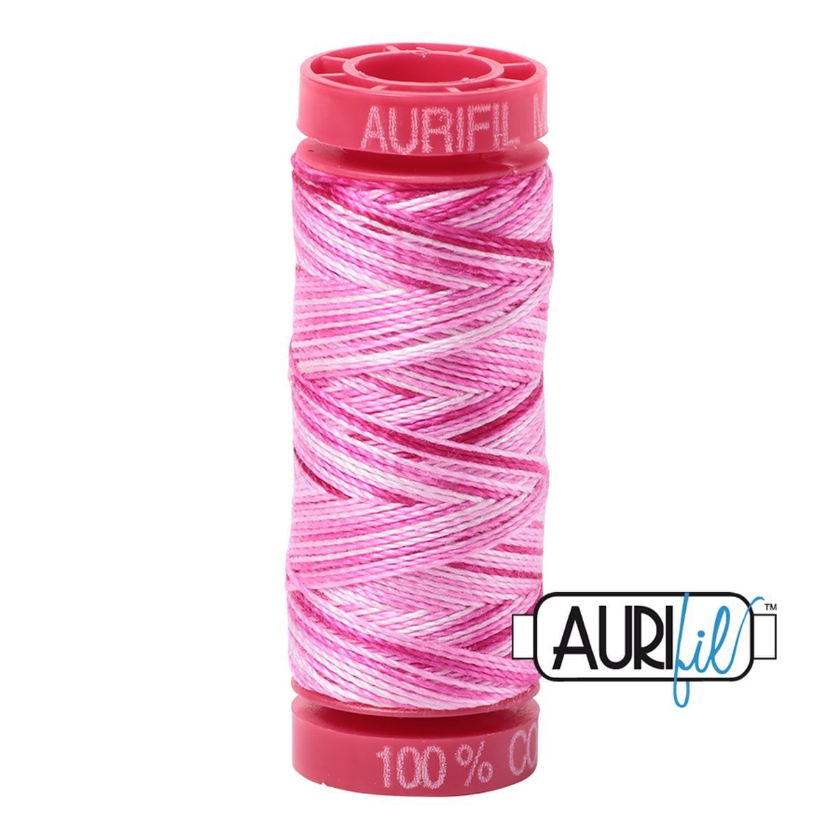 AURIfil Nähgarn MK12WT Lauflänge 50m, 100% Baumwolle, verschiedene Farben