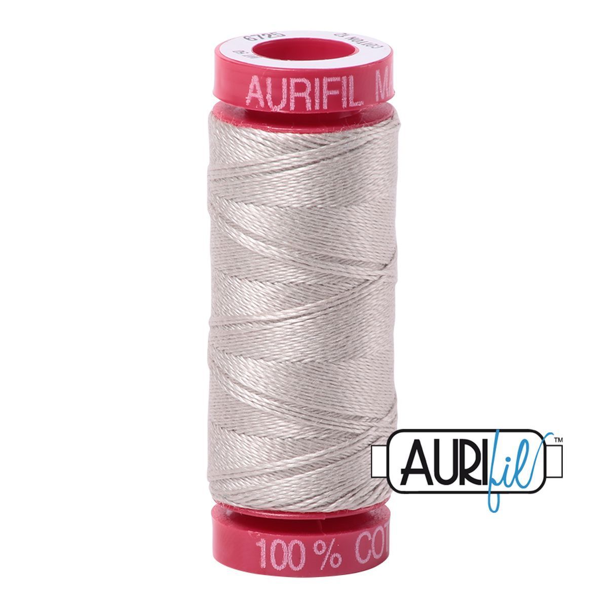AURIfil Nähgarn MK12WT Lauflänge 50m, 100% Baumwolle, verschiedene Farben