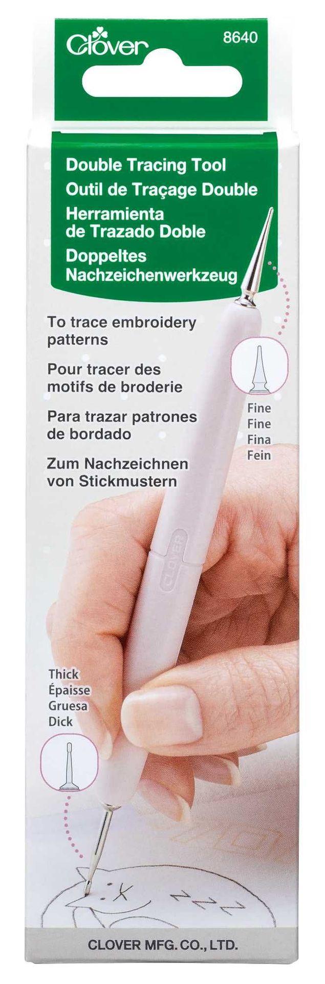 Clover Double Tracing Tool – Doppel-Markierstift | Art.-Nr. 864