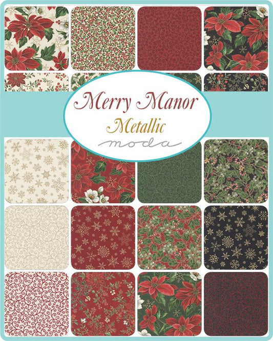 Jelly Roll - Moda Fabric - Merry Manor Metallic 2025