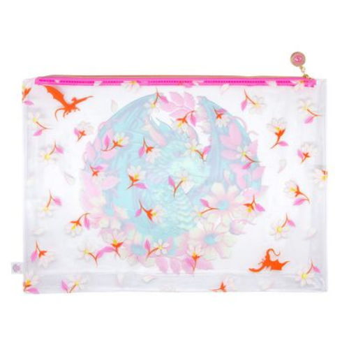 Tula Pink - Dragon Ball She - Large Project Bag 17,5 x 13 Inch (ca. 44 x 33 x 5, cm) NEU Vorbestellung