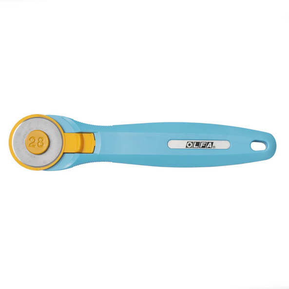 OLFA Rotary Cutter 28mm - Aqua - Rollschneider