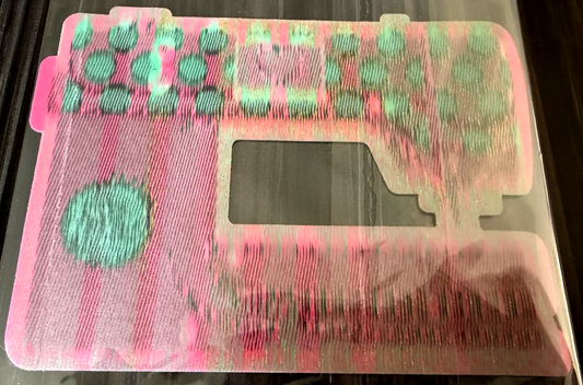 Applikation Tula Pink Nähmaschine Neu ca. 14x10 cm groß Aufbügelbar