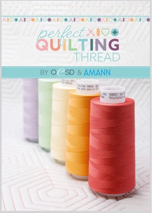 NEU Perfect Quillting Thread Nähgarn Polyesterkern Baumwolle ummantelt 100 Farbe