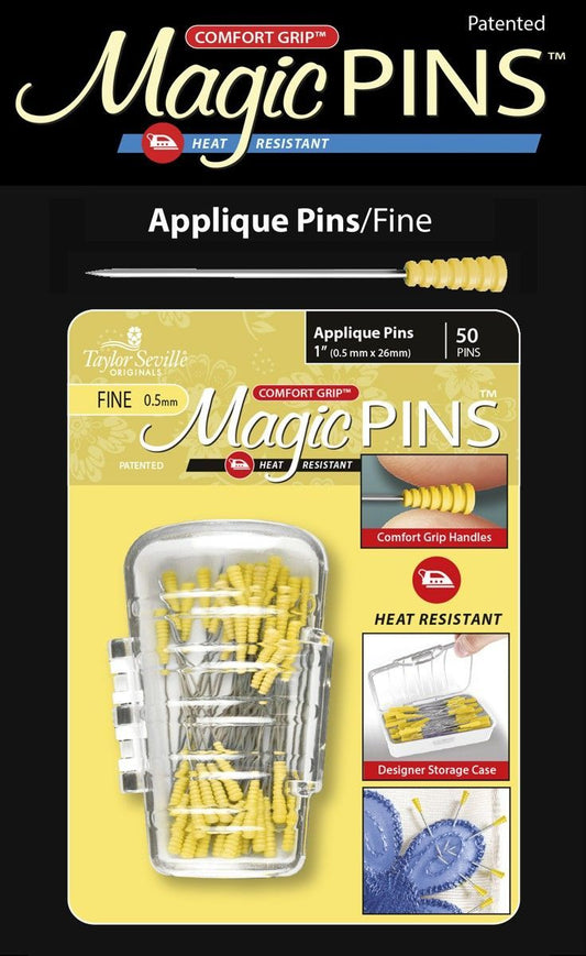 Taylor Seville Magic Pins – Applique FEIN – 0,5 × 26 mm – 50 Stück